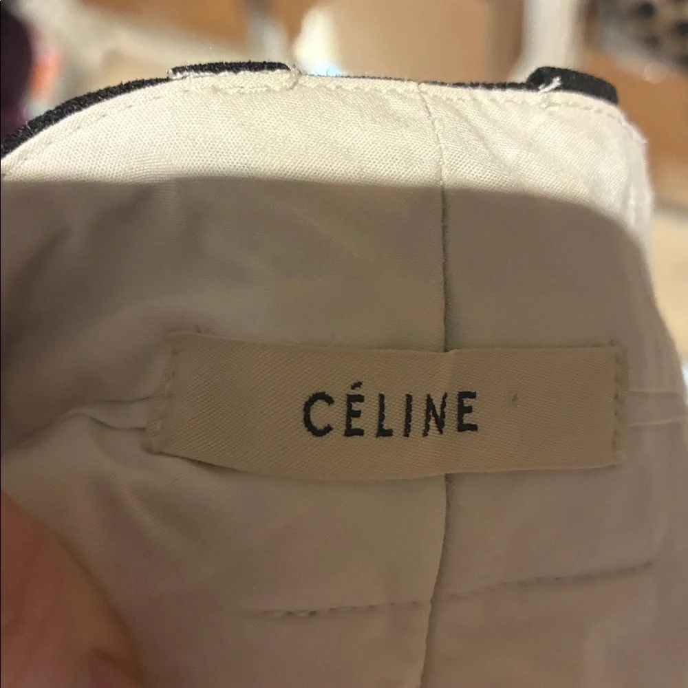 Celine | Black Cropped Pants - Picture 8 of 8
